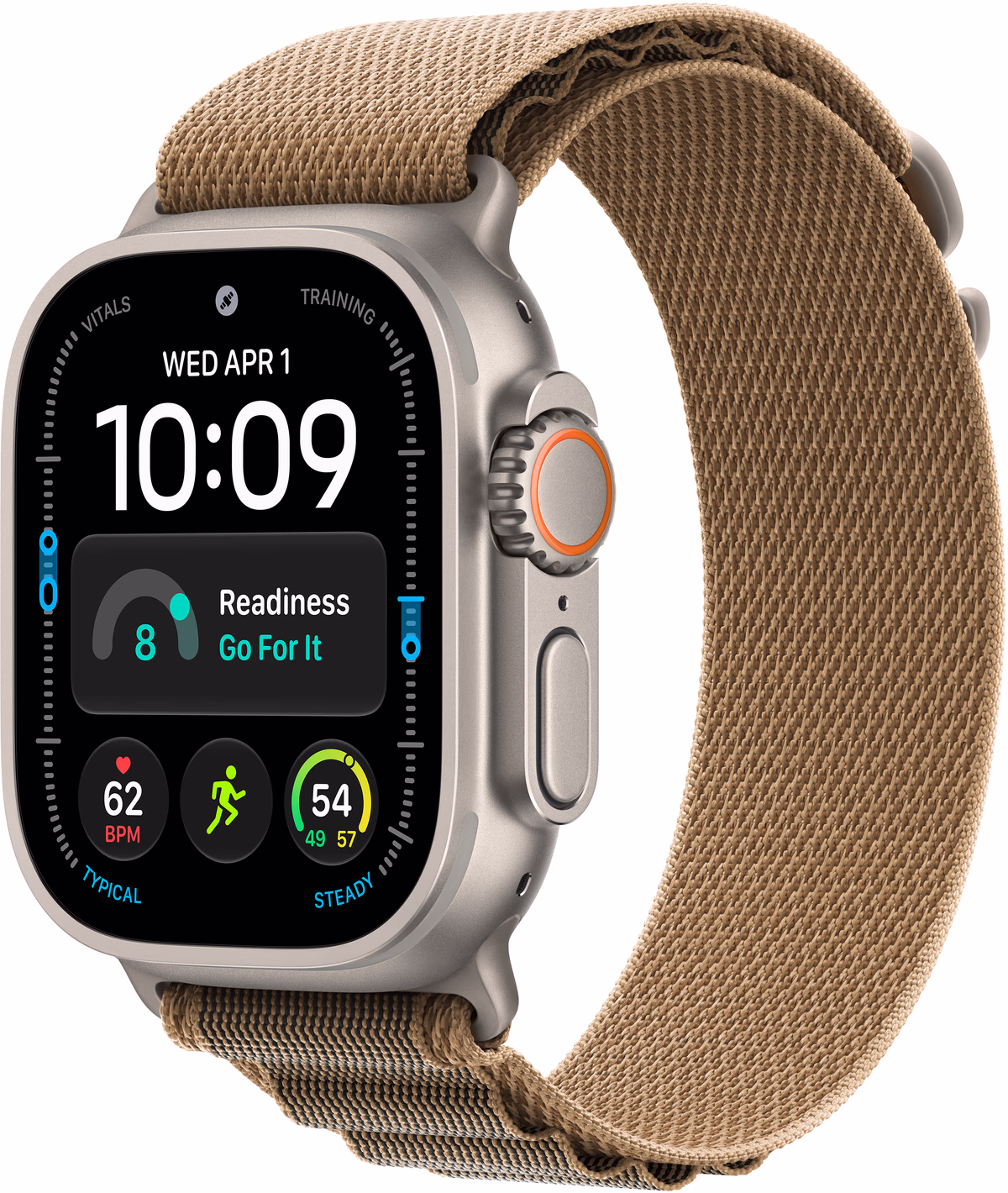 Apple Watch Ultra 4 - 49mm - GPS + Cellular - Alpine Loop - Beige