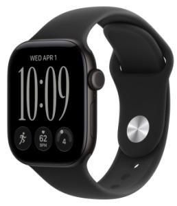Apple Watch Series 12 (2026) - 42mm - Sportband M/L - Zwart
