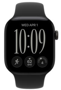 Apple Watch Series 12 (2026) - 42mm - Sportband M/L - Zwart