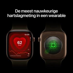 Apple Watch Series 12 Cellular 42mm Titanium - Milanese Band - Goud