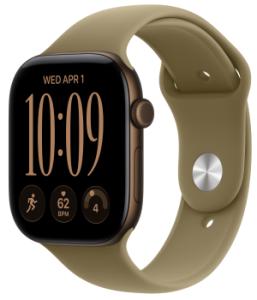 Apple Watch Series 12 - 46mm - Sportband S/M - Brons