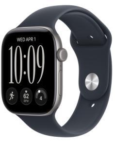 Apple Watch Series 12 46mm - Sportband M/L - Grijs