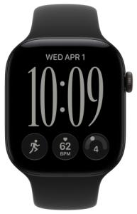 Apple Watch Series 12 46mm - Sportband M/L - Zwart