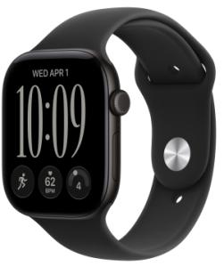 Apple Watch Series 12 - 46mm - Sportband S/M - Zwart