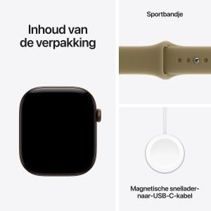 Apple Watch Series 12 - 46mm - Sportband M/L - Brons