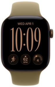 Apple Watch Series 12 (2026) 42mm - Sportband S/M - Brons