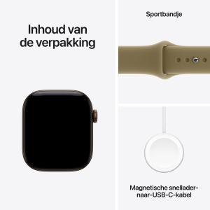 Apple Watch Series 12 (2026) - 42mm - Sportband M/L - Brons