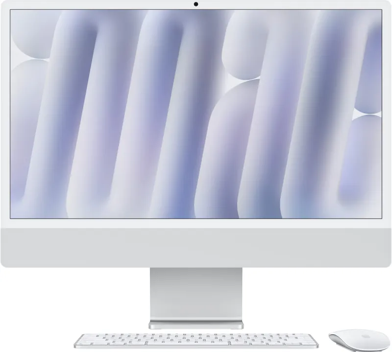 Apple iMac (2024) - 24 inch - M4 - 16GB - 256GB - Zilver