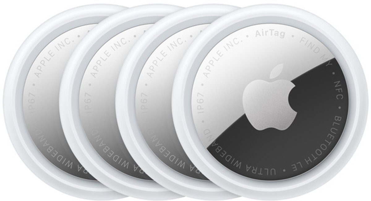 Apple AirTag (2026) - 4 stuks