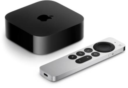Apple TV 4K (2022) - Wi-Fi + Ethernet - 128GB - Zwart