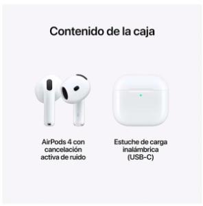Apple AirPods 4 met Active Noise Cancelling - Wit