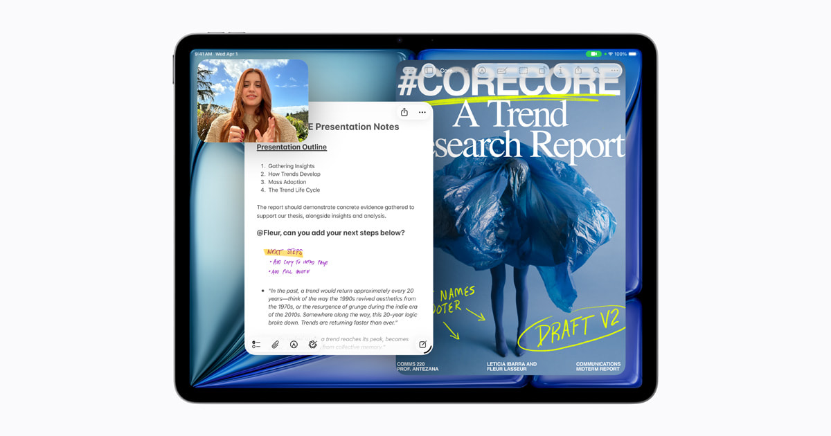 Apple iPad Air met M4-chip: sneller, krachtiger en meer geheugen dan ooit