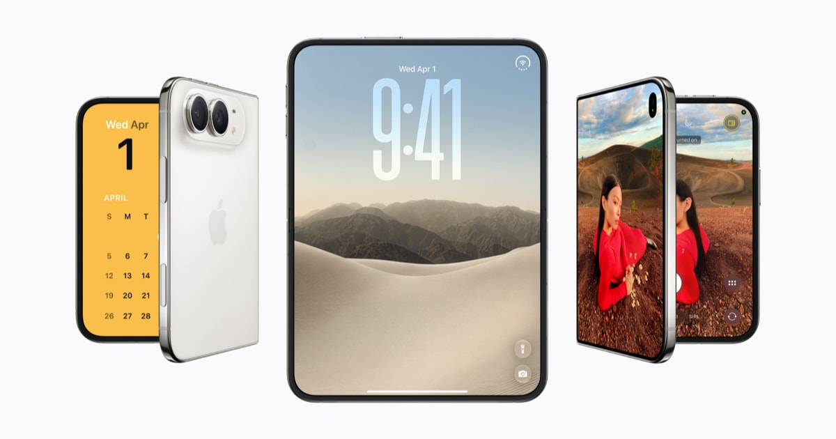 iPhone Duo: de vouwbare iPhone is vanaf 16 oktober te bestellen
