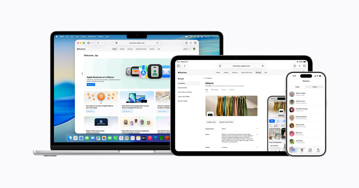 Apple Business: het alles-in-één platform voor bedrijven dat vanaf 14 april beschikbaar is