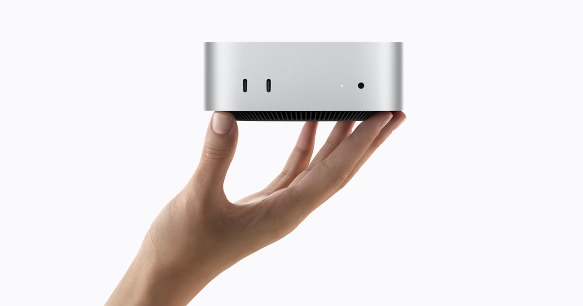 Apple onthult Mac mini met M6 en M5 Pro: tot 4x snellere AI-prestaties