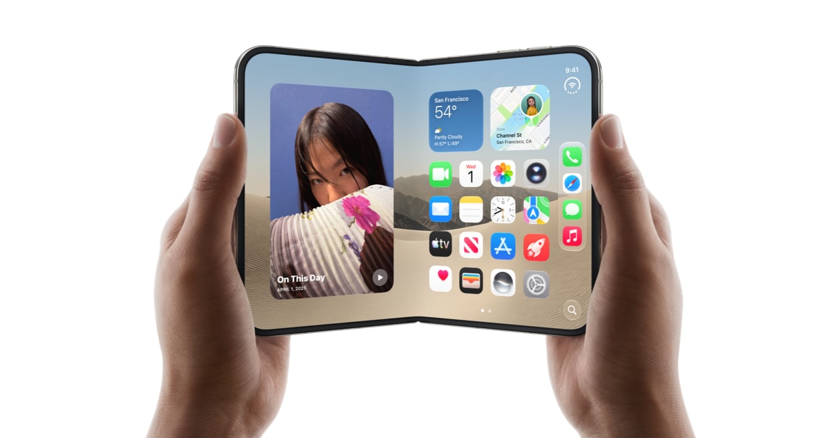 Apple presenteert iPhone Duo: de eerste vouwbare iPhone is een feit