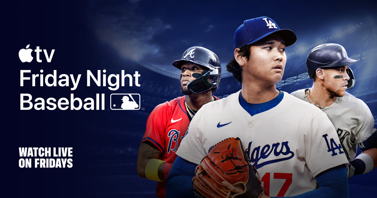 Apple TV+ Friday Night Baseball: dit zijn de topwedstrijden in juli 2026