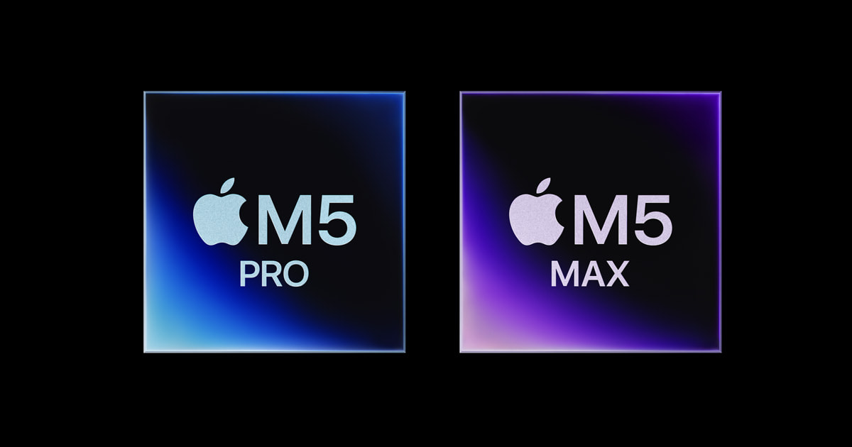Apple M5 Pro en M5 Max officieel: dit zijn de krachtigste chips voor de nieuwe MacBook Pro