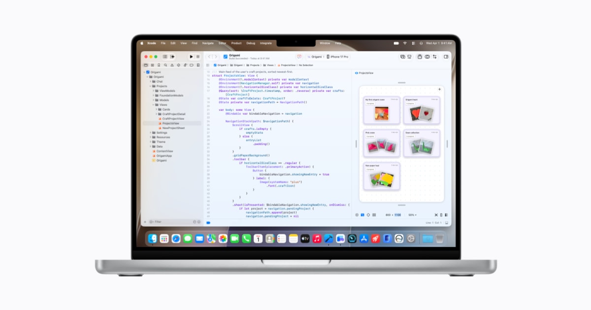 Apple lanceert krachtige AI-frameworks en Xcode 27 met agentic coding voor app-ontwikkelaars